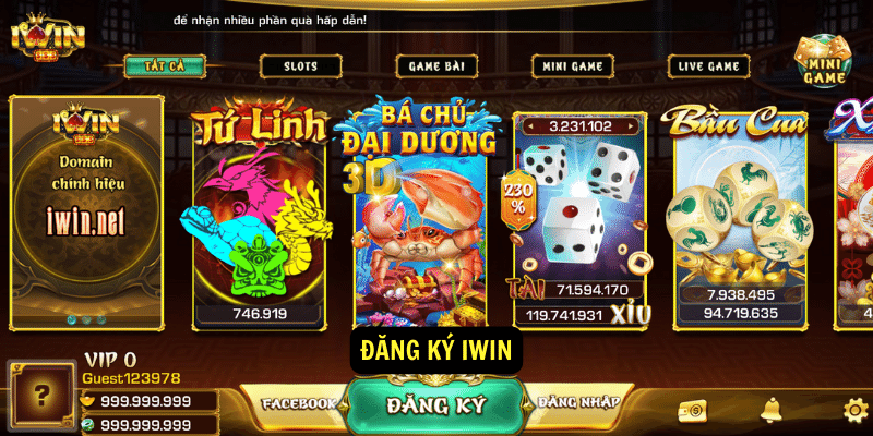 Đăng Ký IWIN - Không mất phí, chỉ mất 1 phút 1 Đăng ký iwin