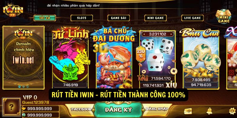 Rút Tiền IWIN - Rút tiền thành công 100% 1 Rút Tiền IWIN - Rút tiền thành công 100%