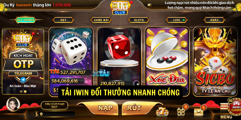 Tải iWin Đổi Thưởng - Game Bài Online Đổi Thưởng 7 Tai iwin doi thuong nhanh chong