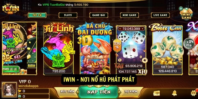 Nổ hũ phát phát tại Iwin 7 Iwin - Nơi nổ hũ phát phát