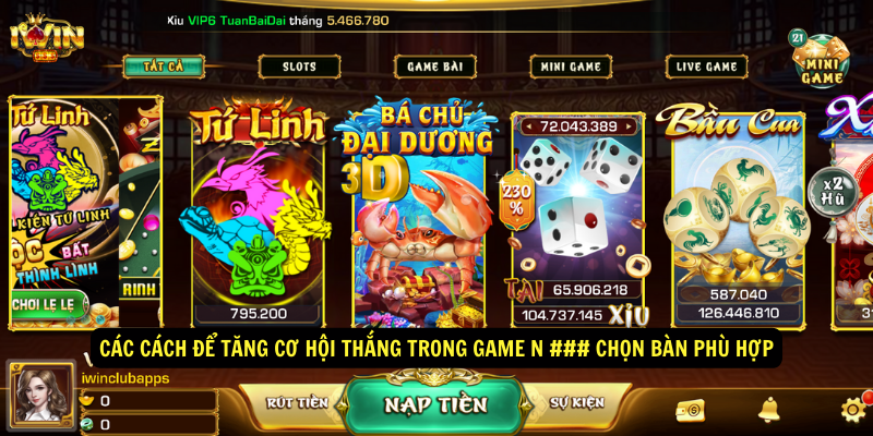 Game nổ hũ Kingbets - Cổng game nổ hũ lớn mới nhất 10 Các cách để tăng cơ hội thắng trong game n ### Chọn bàn phù hợp