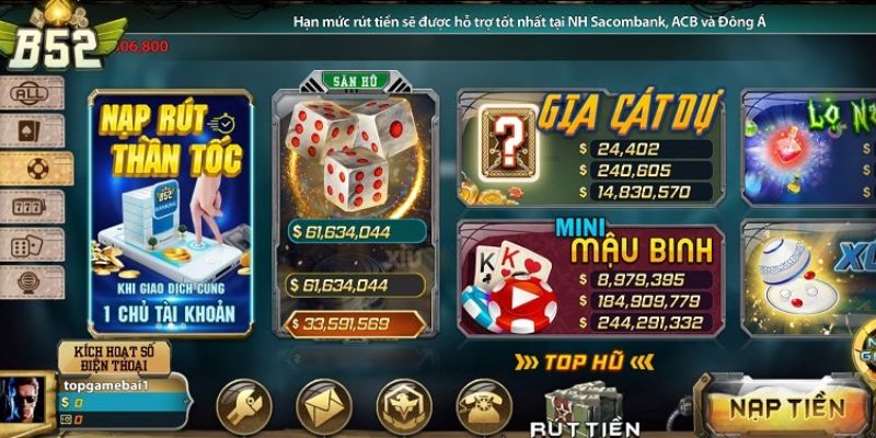 Tải Game B52 Club - Cộng Đồng Game Thủ Đam Mê Bài Online 7 tai game b52 club de trai nghiem nhieu tro choi hap dan
